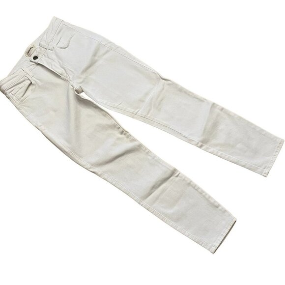 L'AGENCE Margot High Rise Skinny Jean Size 25 White ankle-length 5 pkt - Picture 2 of 10